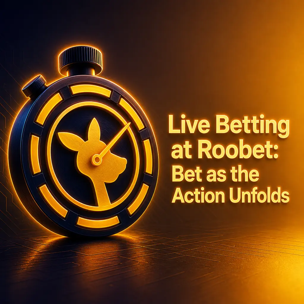 Live betting interface on Roobet showing real-time odds, score tracker and cash-out options for NHL, NBA and soccer.